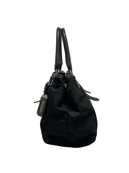 Prada Tote Black Leather Tag - Picture 4 of 15